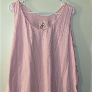 Pink tank top!